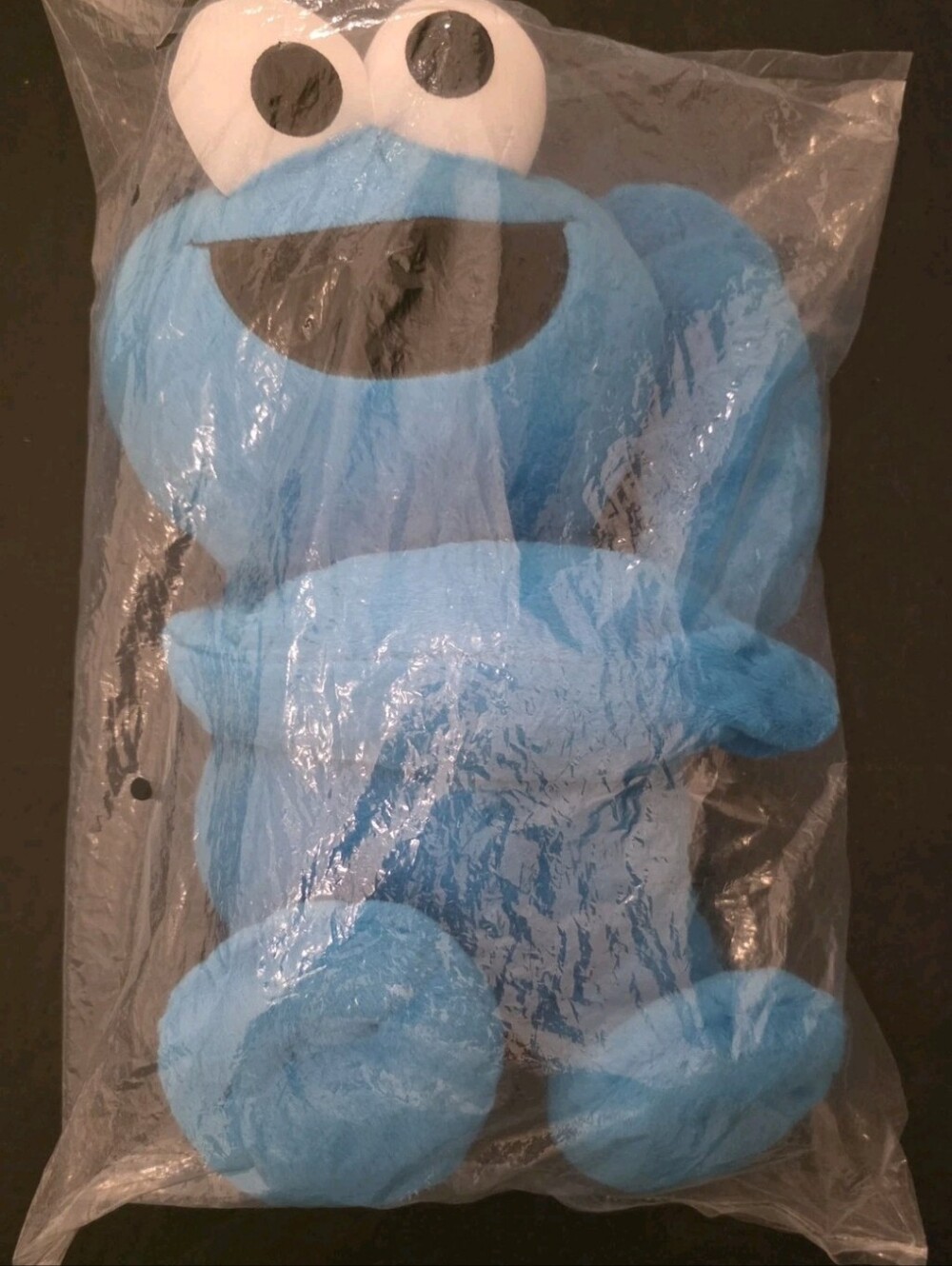 Sesame Street Monster Hugs Cookie Monster Weighted Sensory Plushie - BLUE